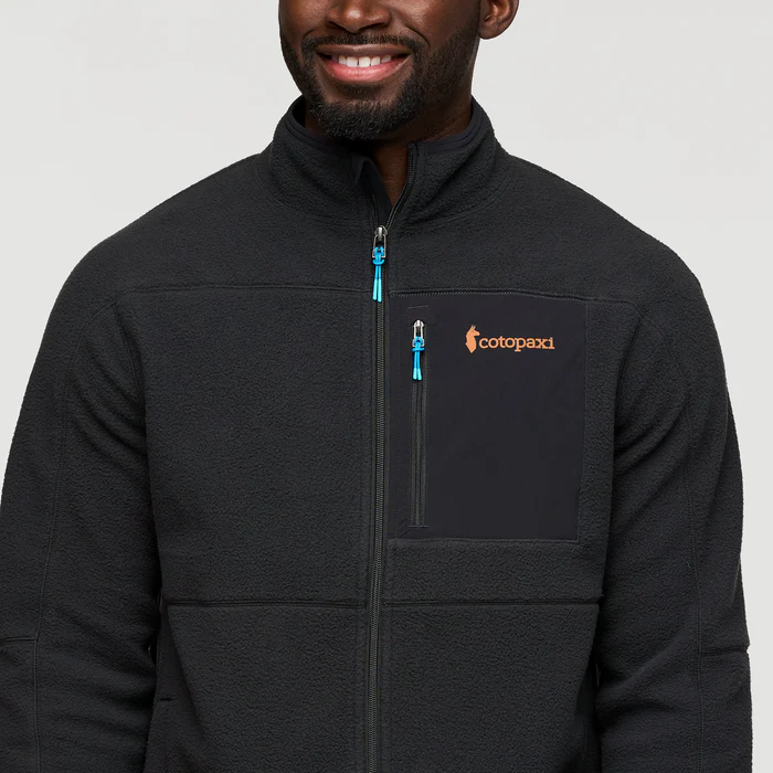 Abrazo Fleece Full-Zip Jacket - COTOPAXI BLACK - Image 5