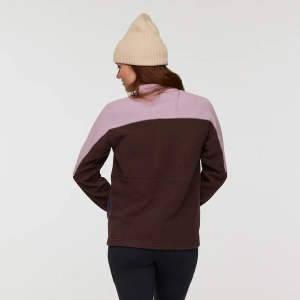 Abrazo Fleece Half-Zip Jacket - QUARTZ AND COFFEE - Image 4
