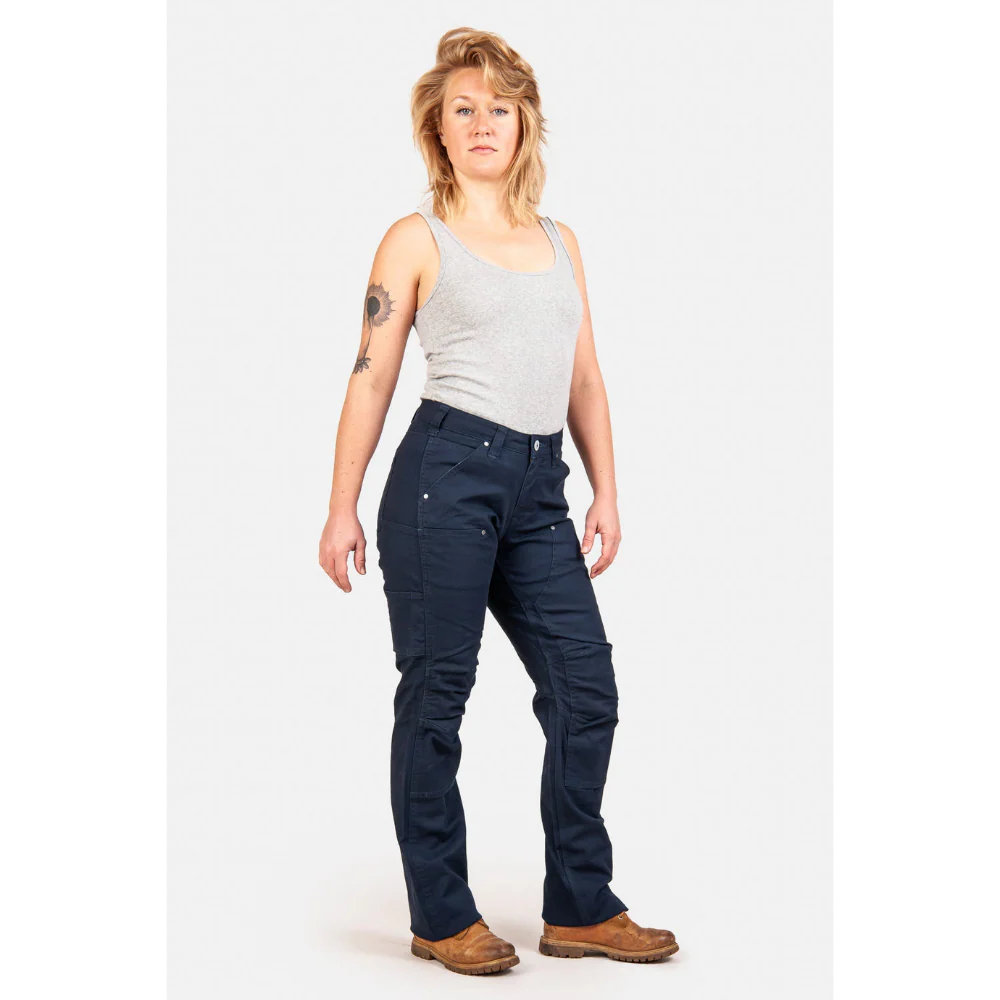 ANNA TASKPANT 34" - UNIFORM NAVY CANVAS - Image 2