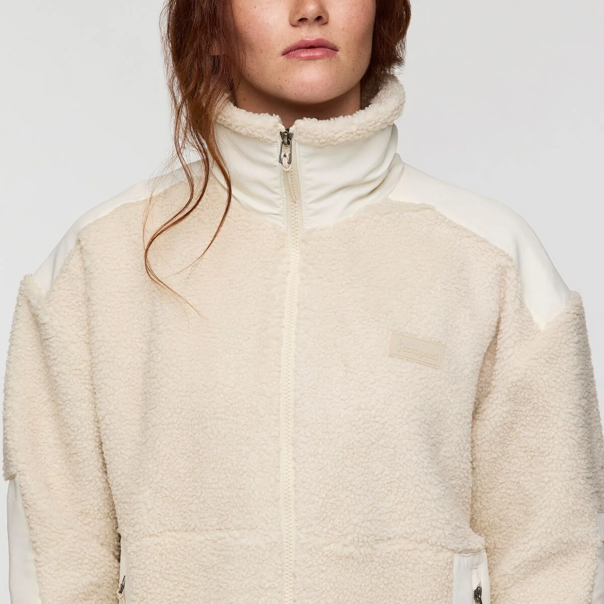 Bacano Fleece Jacket - CREAM AND BONE - Image 6