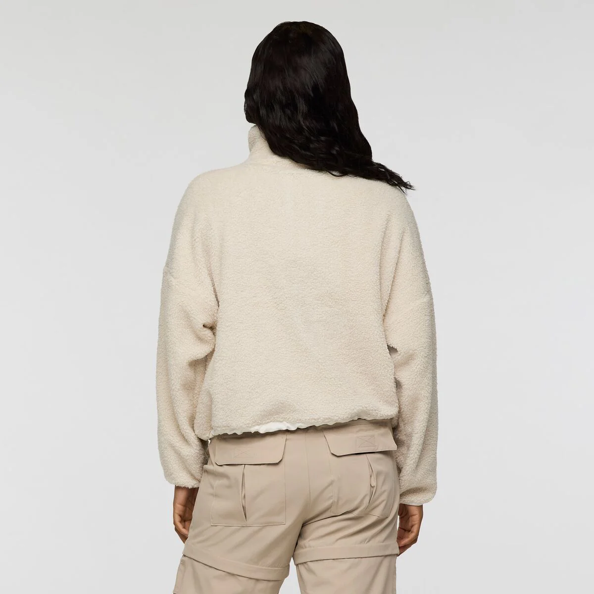 Bacano Fleece Pullover - CREAM AND BONE - Image 5