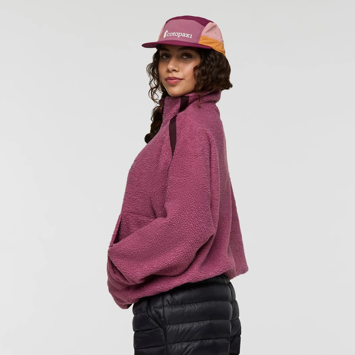Bacano Fleece Pullover - FIG AND BLACKBERRY - Image 4