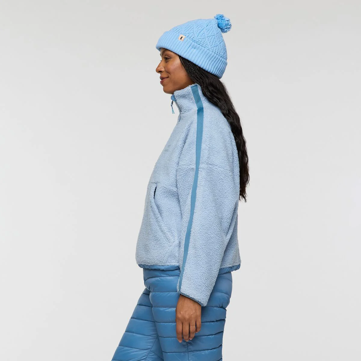 Bacano Fleece Pullover - ICEBERG AND FJORD - Image 4