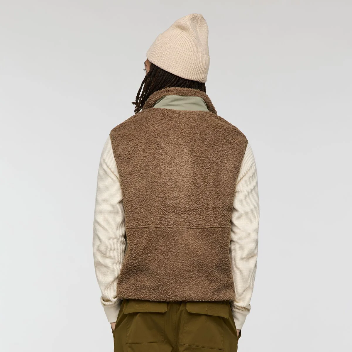 Bacano Fleece Vest - DUNE - Image 6