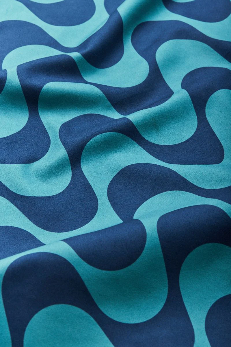BANDANA TOWEL - COPACABANA NAVY TEAL - Image 2