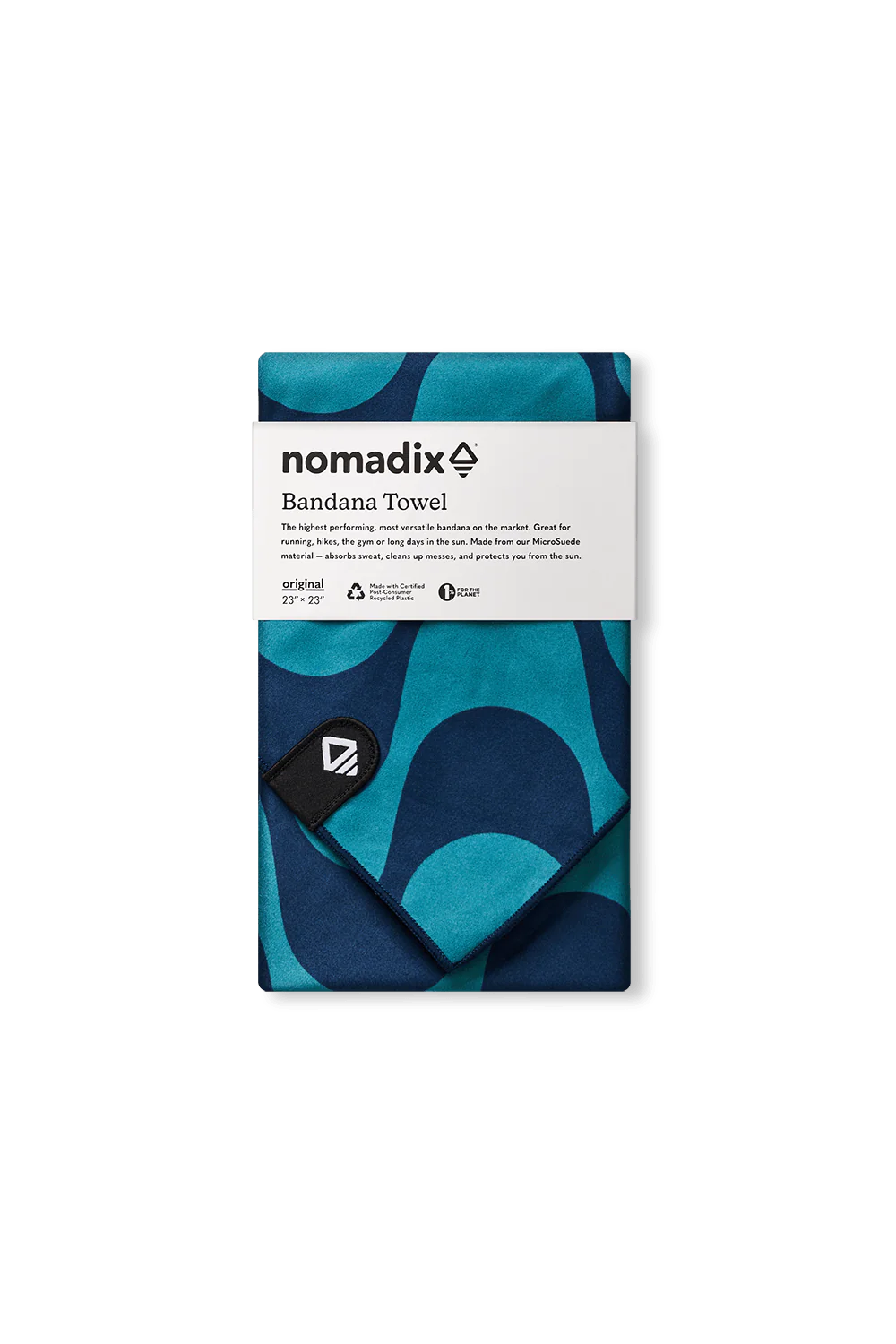 BANDANA TOWEL - COPACABANA NAVY TEAL - Image 3