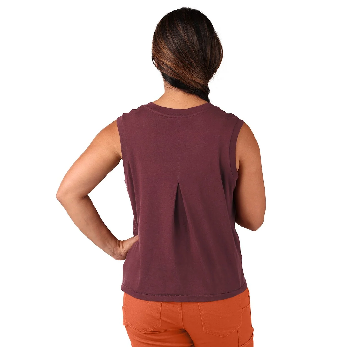 BELLOWS WORK TANK - ELDERBERRY CANVAS - Image 2