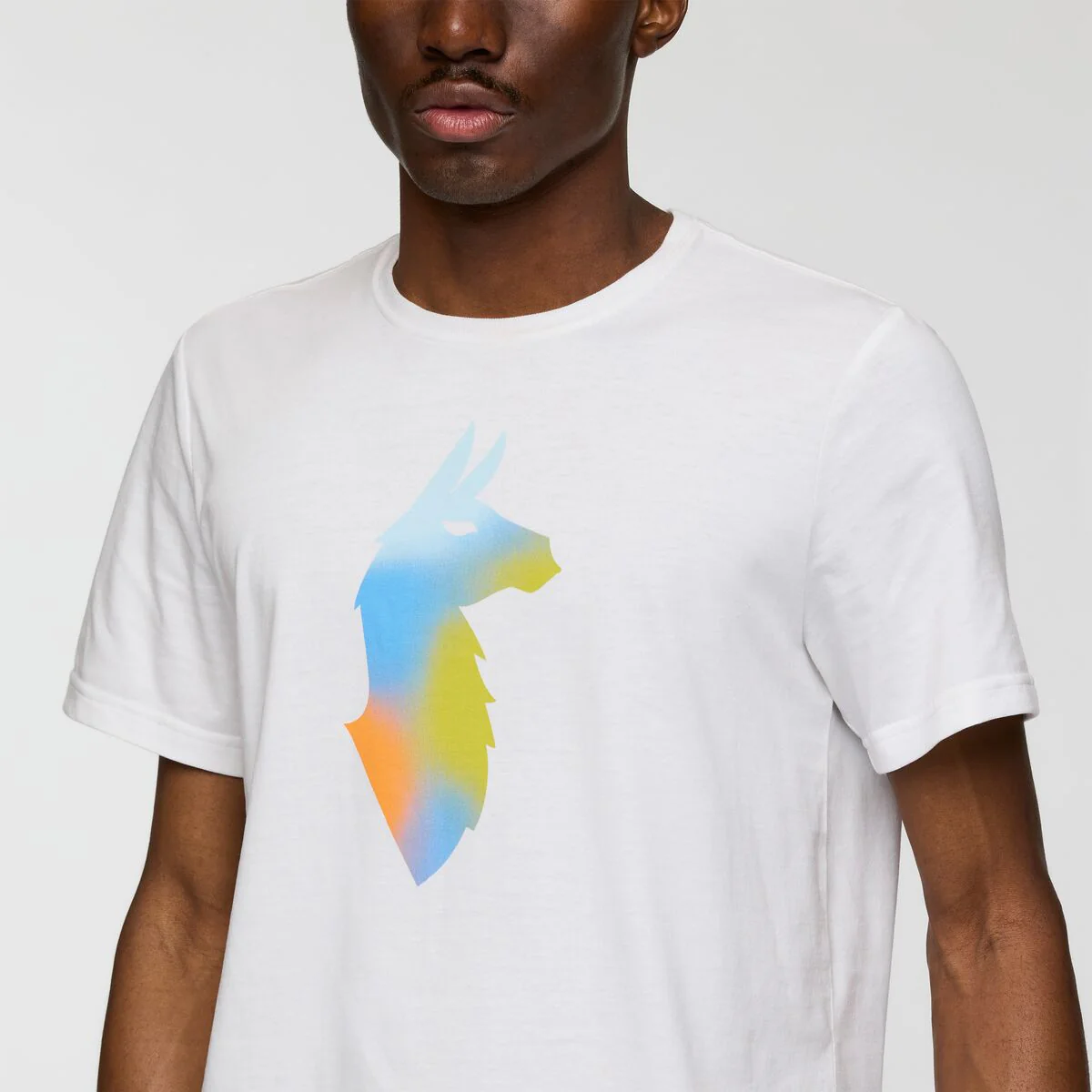 Bitmap Llama T-Shirt - WHITE - Image 6