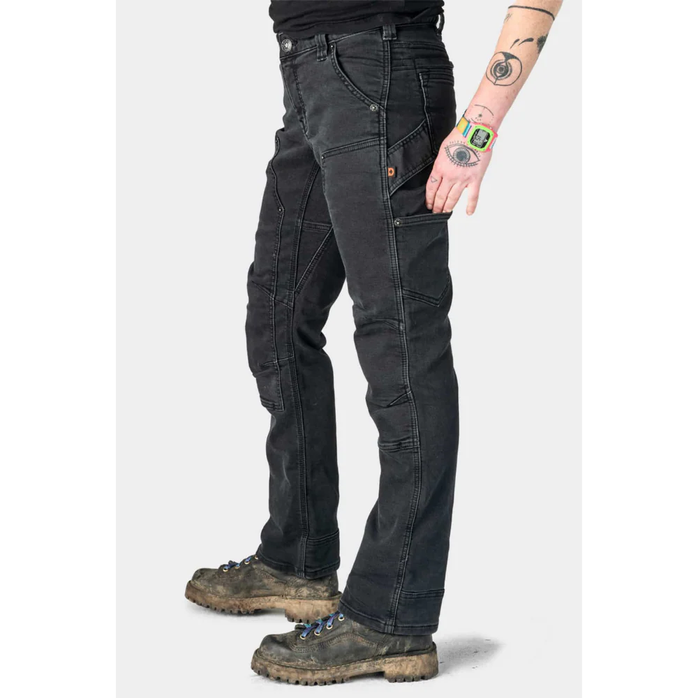 BRITT UTILITY 32" - BLACK THERMAL DENIM - Image 2