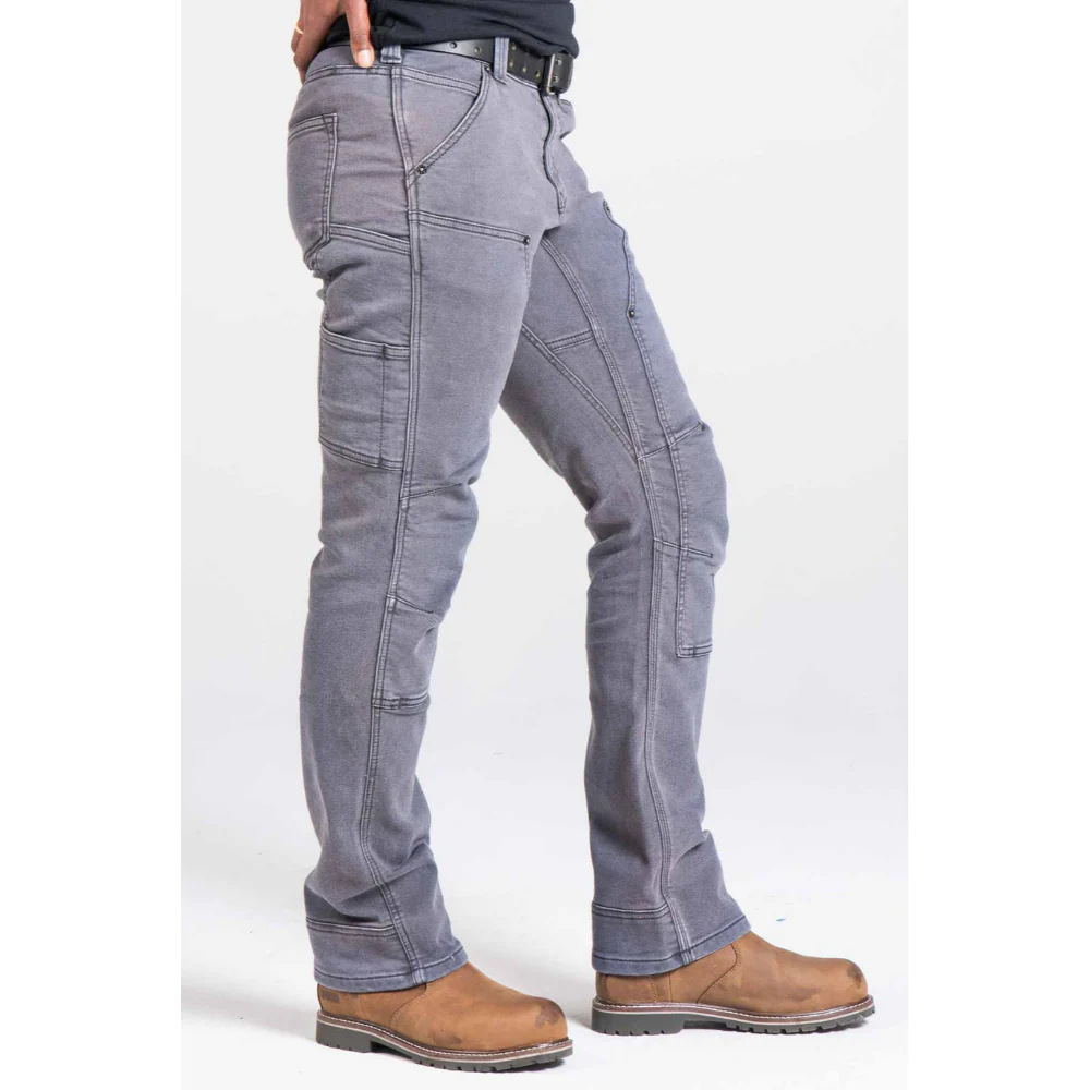 BRITT UTILITY 28" - DARK GREY THERMAL DENIM - Image 2