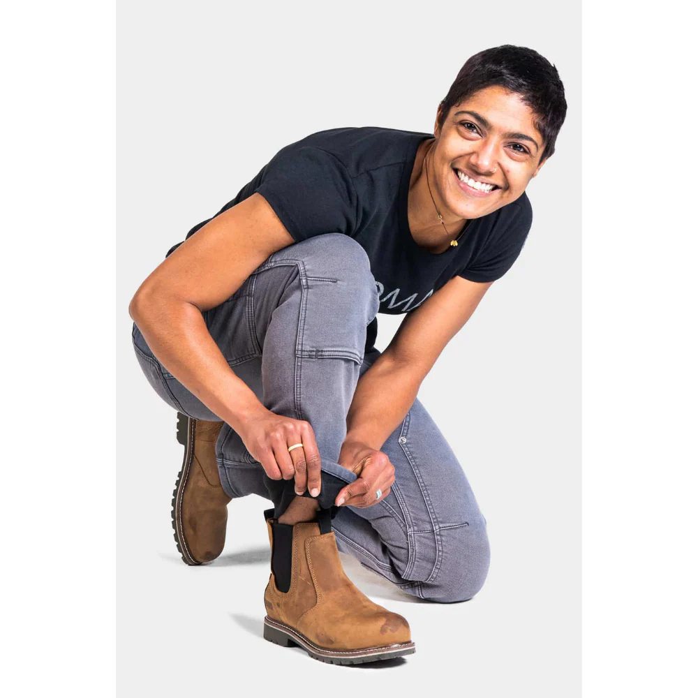 BRITT UTILITY 30" - DARK GREY THERMAL DENIM - Image 4