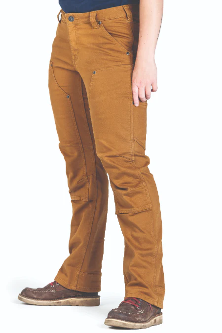 BRITT UTILITY 28"- SADDLE BROWN THERMAL DENIM - Image 2