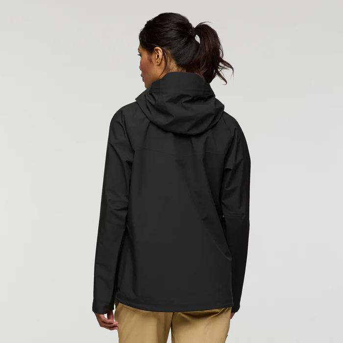 Impermeo 3L Hooded Shell Jacket - COTOPAXI BLACK - Image 4