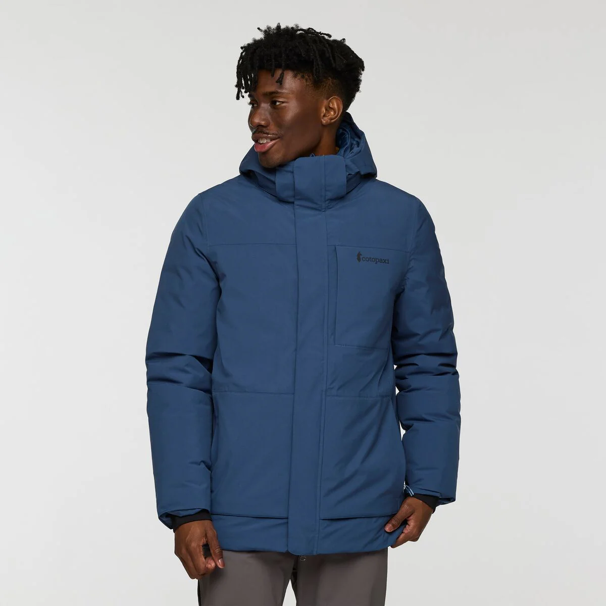 Calidez Down Parka - DEEP SEA