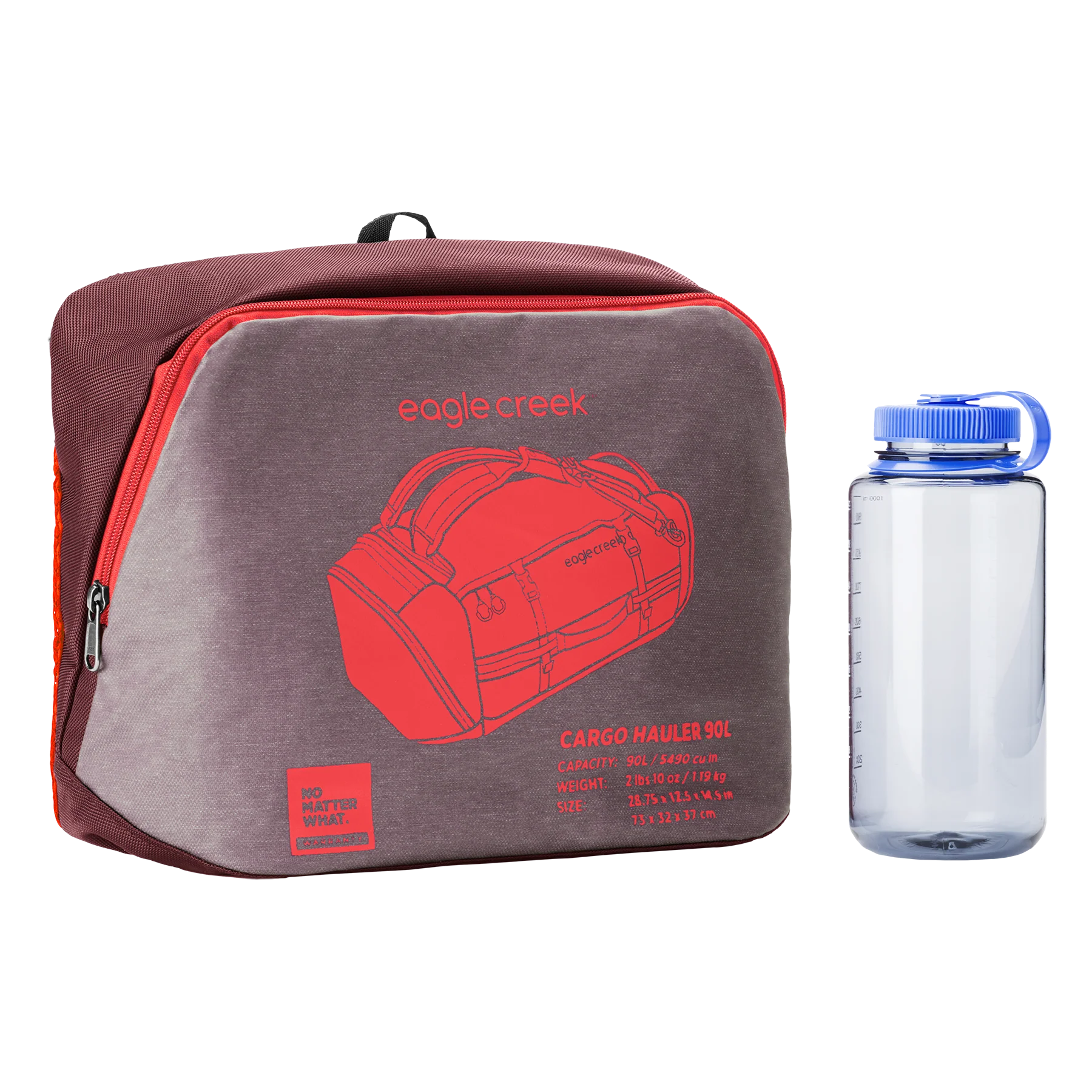 CARGO HAULER DUFFEL 90L - CURRANT - Image 4