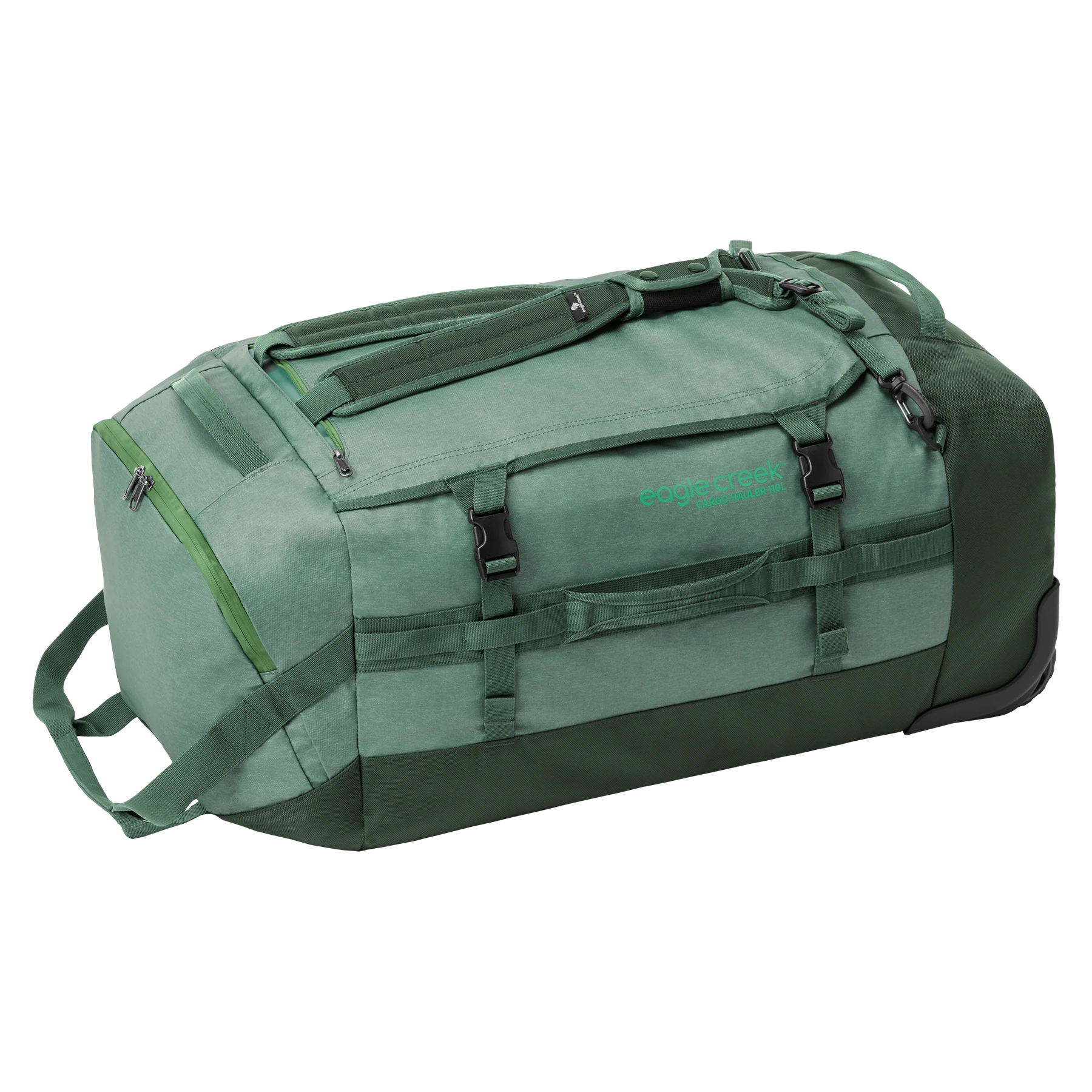 CARGO HAULER WHEELED DUFFEL 110L - DUCK GREEN
