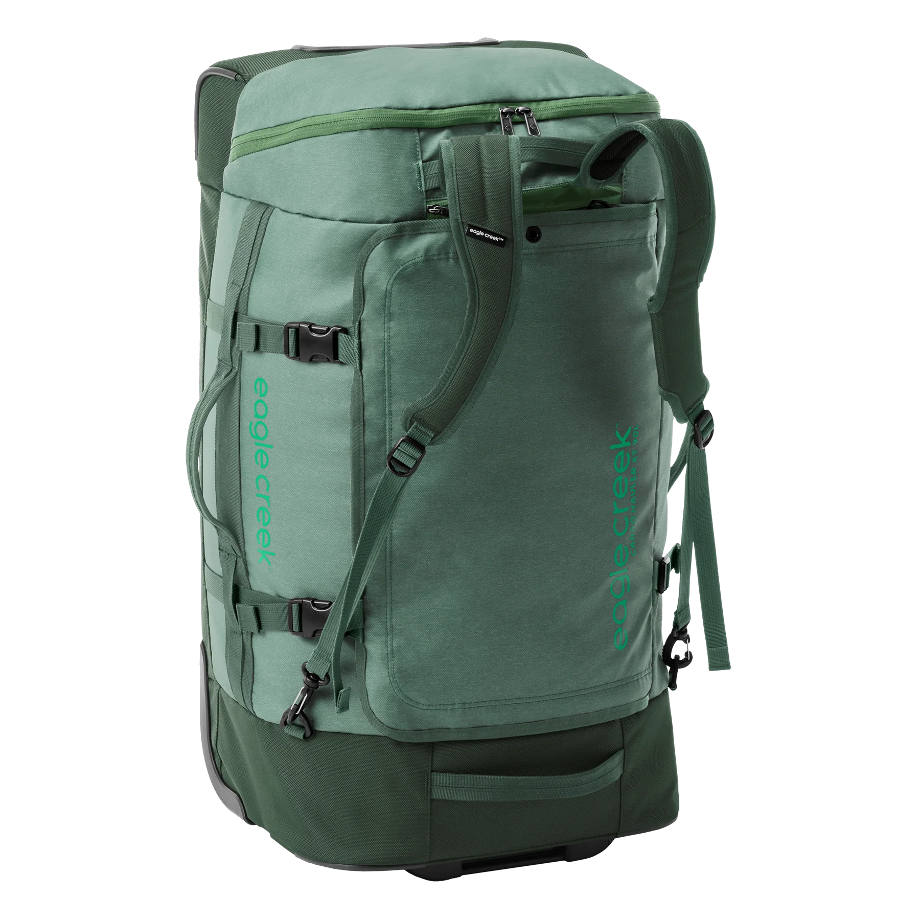 CARGO HAULER XT WHEELED DUFFEL 90L/29 INCH - DUCK GREEN - Image 3
