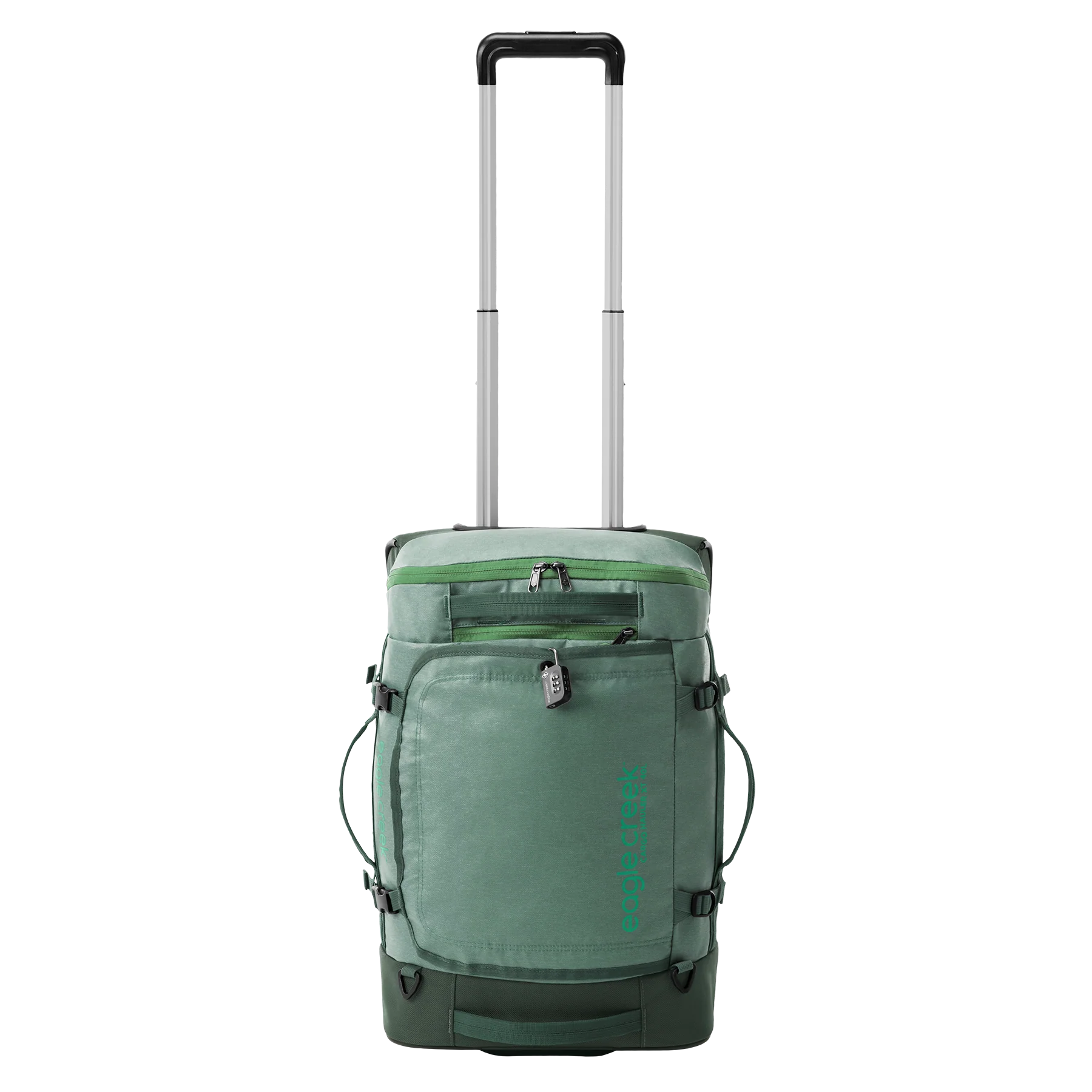 CARGO HAULER XT WHEELED DUFFEL INTERNATIONAL CARRY ON - DUCK GREEN - Image 2