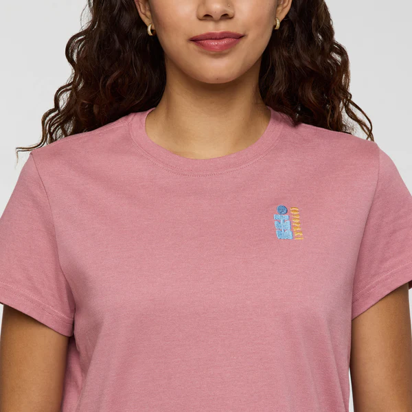 Cotopaxi Bloom T-Shirt - DUSTY ROSE - Image 4