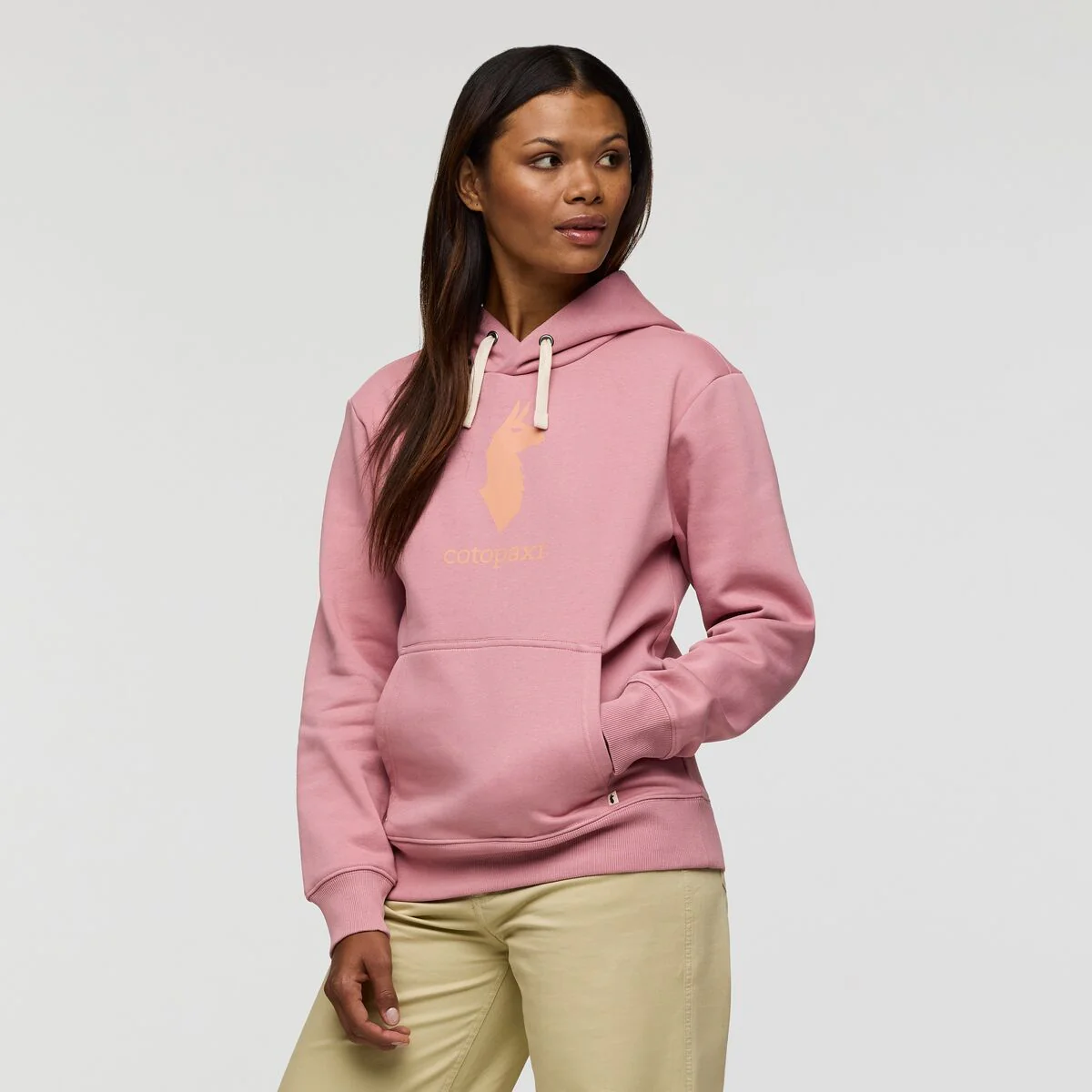 Cotopaxi Llama Pullover Hoodie - ROSE