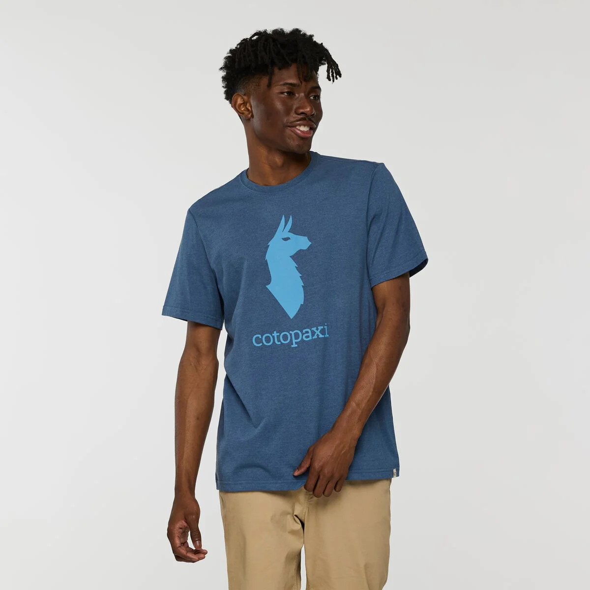 Cotopaxi Llama T-Shirt - DEEP SEA - Image 3