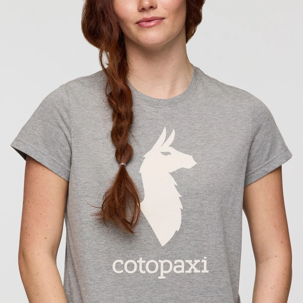 Cotopaxi Llama T-Shirt - HEATHER GREY - Image 6