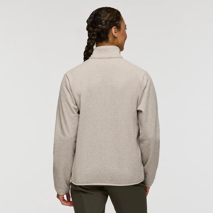 Envo Fleece Full-Zip Jacket - HEATHER CREAM - Image 5