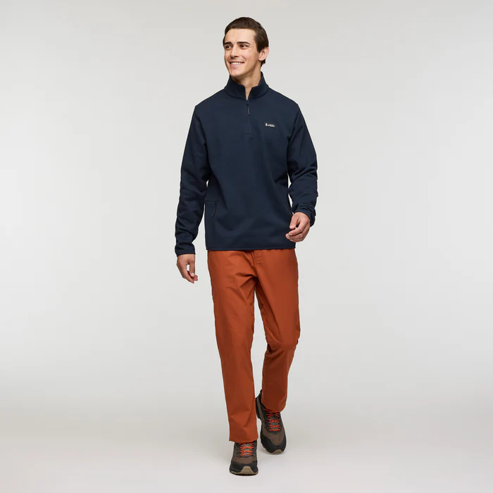 Envo Fleece Quarter-Zip Pullover - HEATHER CARBON - Image 2