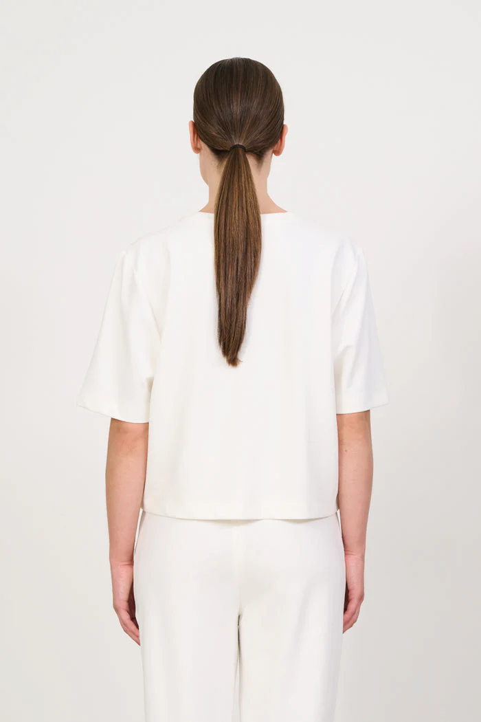 FOREST ESSENTIAL SHORT TEE - MARSHMELLOW - Image 3