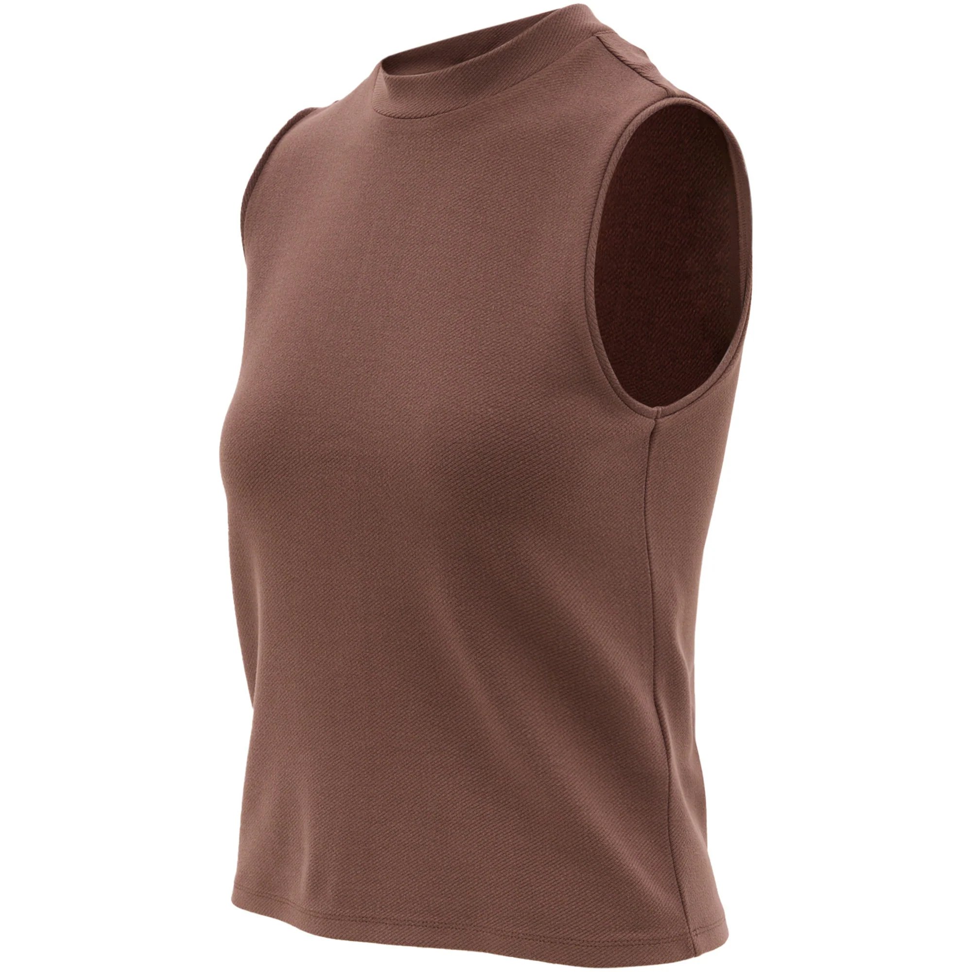 FOREST ESSENTIEL SLEEVELESS TOP - CHOCOLATE - Image 2