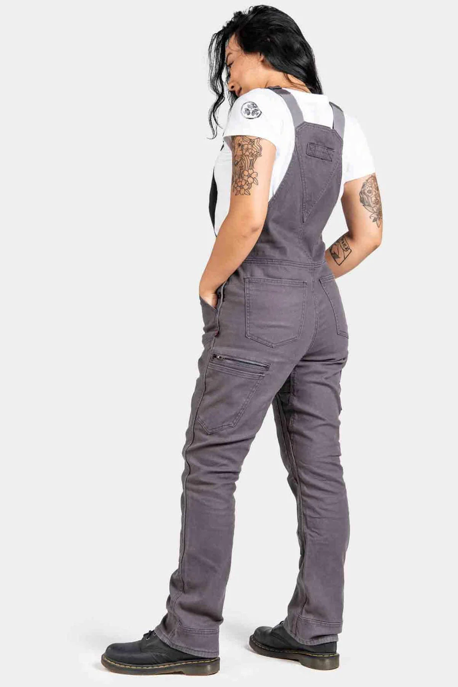 FRESHLEY OVERALL 28" - DARK GREY CANVAS - Image 4