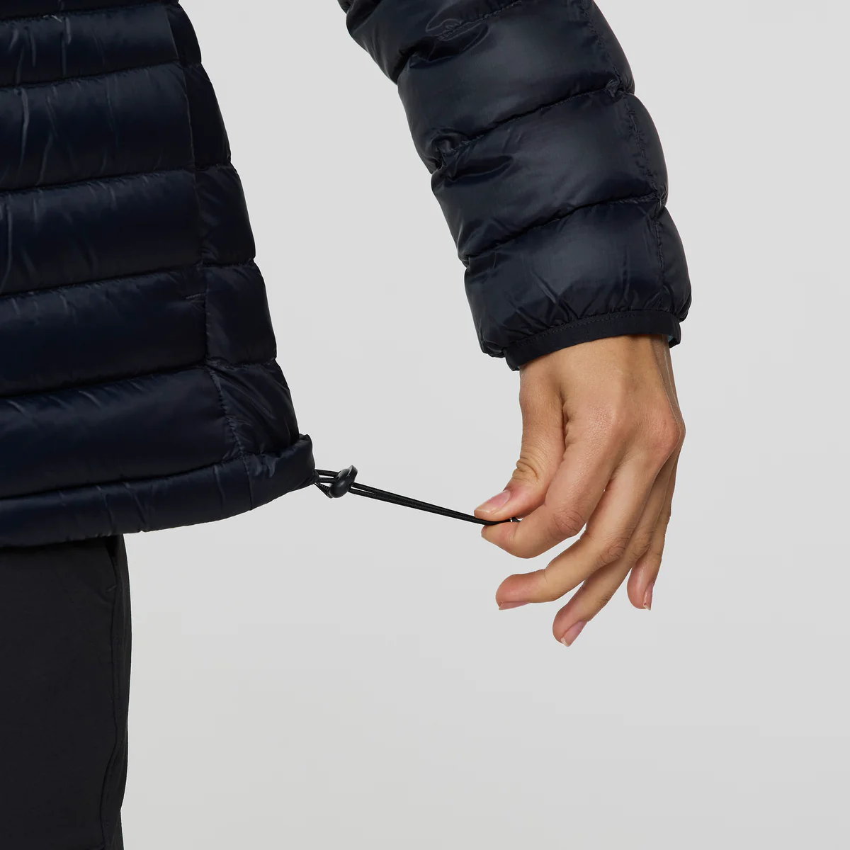 Fuego Down Hooded Jacket - CARBON STRIPES - Image 6