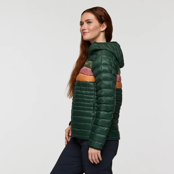 Fuego Down Hooded Jacket - CARGO STRIPES - Image 9