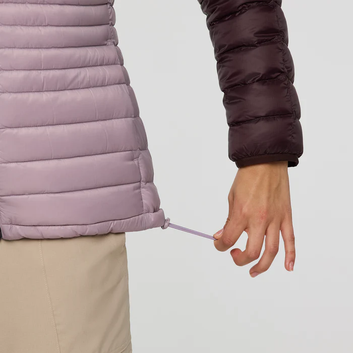 Fuego Down Hooded Jacket - COFFEE AND QUARTZ - Image 5