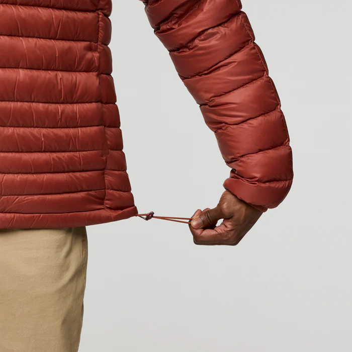 Fuego Down Hooded Jacket - NUTMEG STRIPES - Image 6