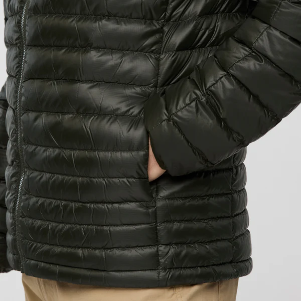 Fuego Down Hooded Jacket - WOODS STRIPES - Image 6