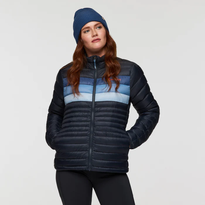 Fuego Down Jacket - CARBON STRIPES
