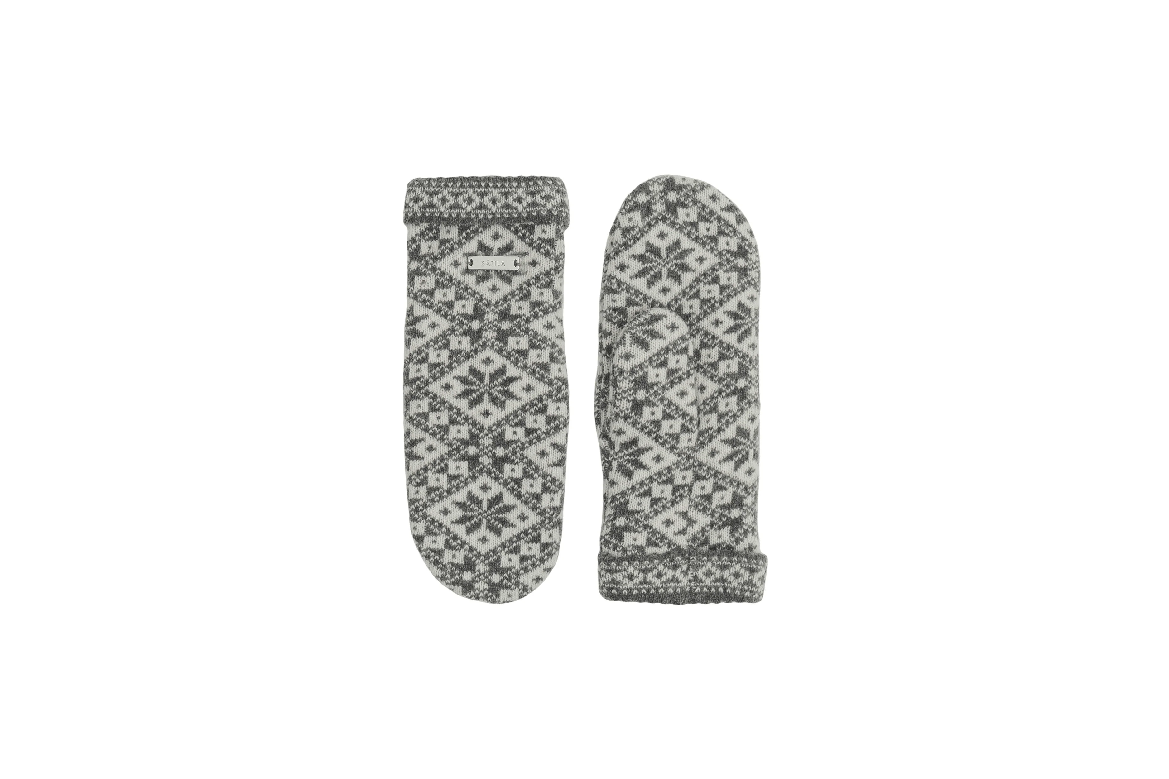 GRACE MITTEN - LIGHT GREY