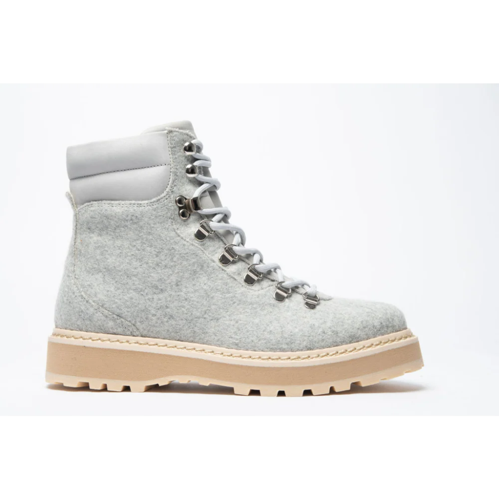 HIKING WOOL SHEARLING LINED W - GREY - Image 3