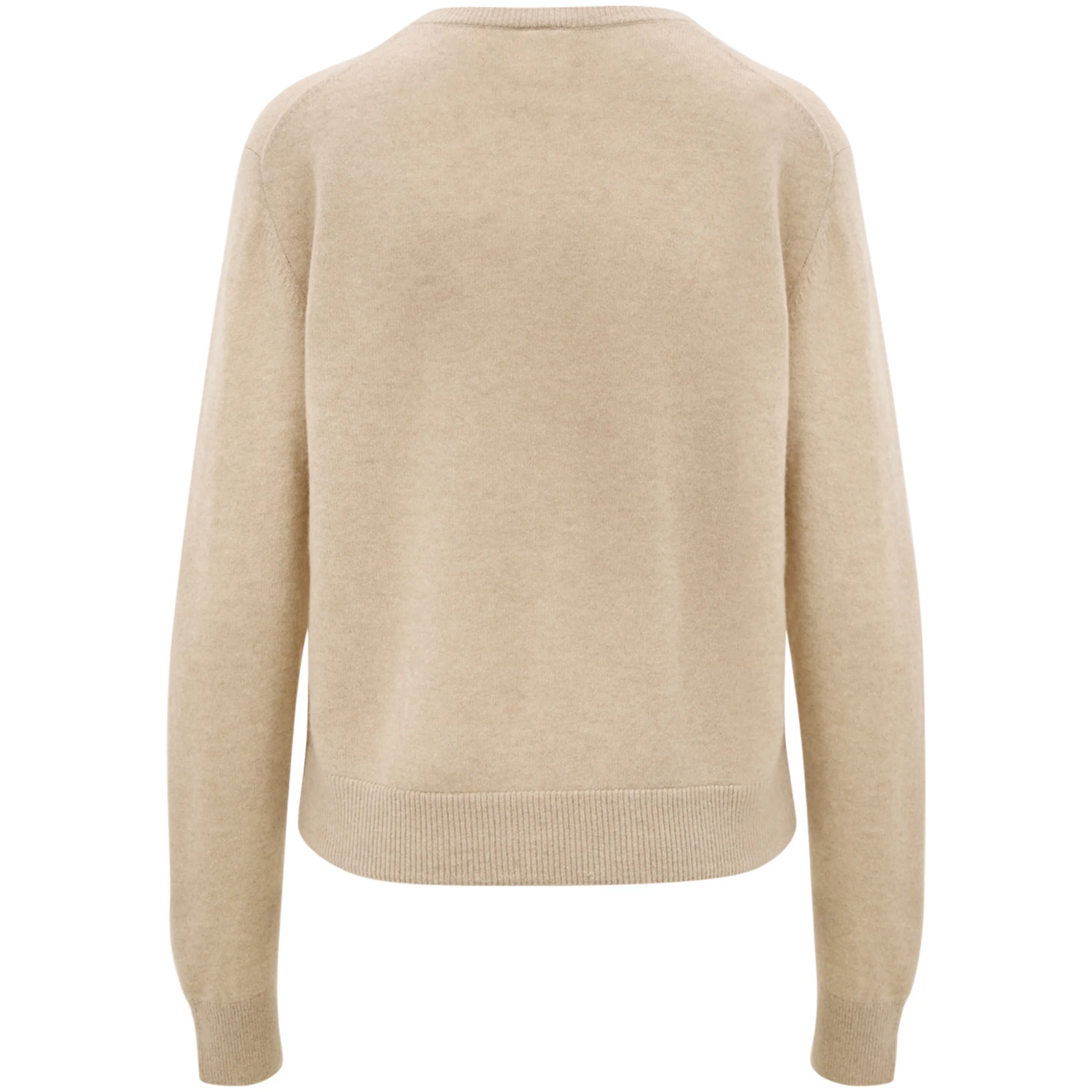 LANA CASHMERE CARDI - BEIGE MELANGE - Image 3