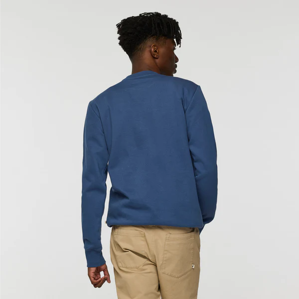 Lava Llama Crew Sweatshirt - DEEP SEA - Image 4