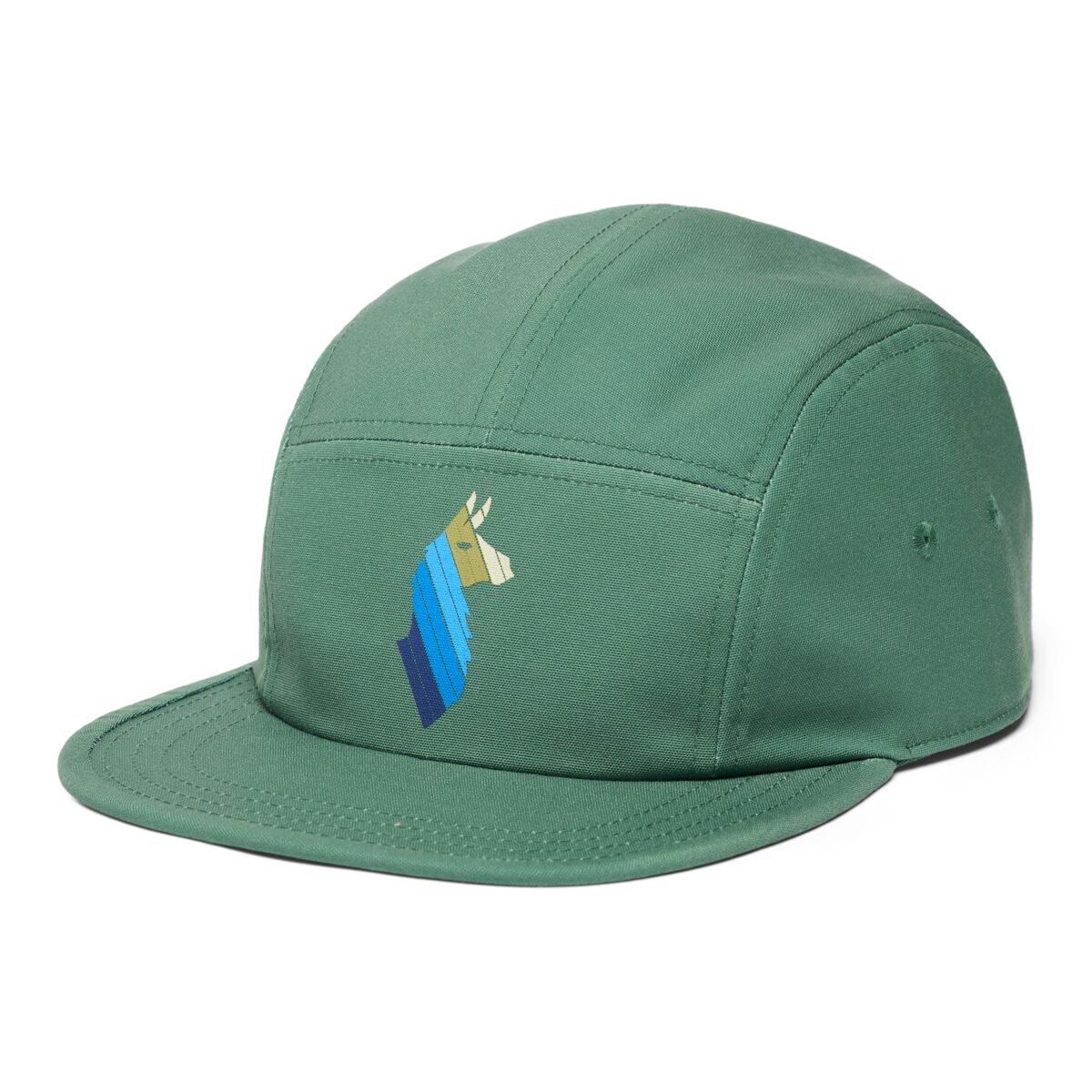 Llama Stripes 5-Panel Hat - VINE
