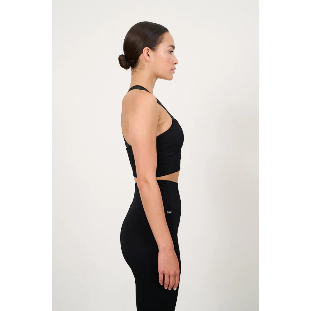 LUNA SCULPT LIGHT SUPPORT RIB BRA - BLACK - Image 2
