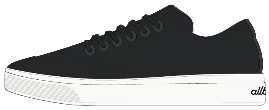 MENS CANVAS PIPER - NATURAL BLACK (BLIZZARD)