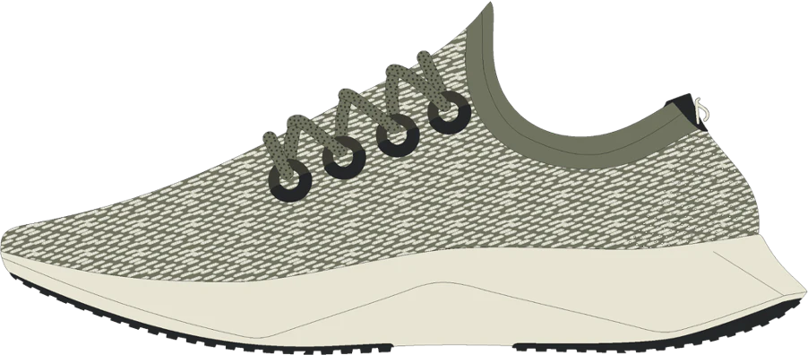 MENS TREE DASHER 2 - RUGGED GREEN (NTRL WHT)