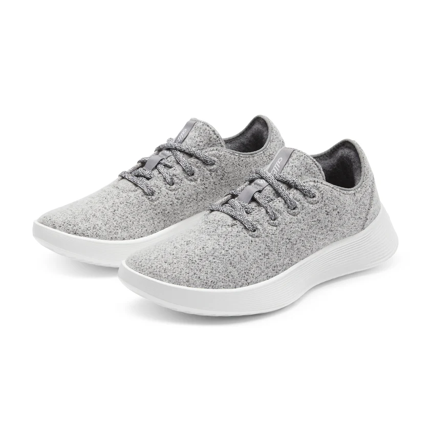 MENS WOOL RUNNER 2 - MEDIUM GREY (BLIZZARD) - Image 5