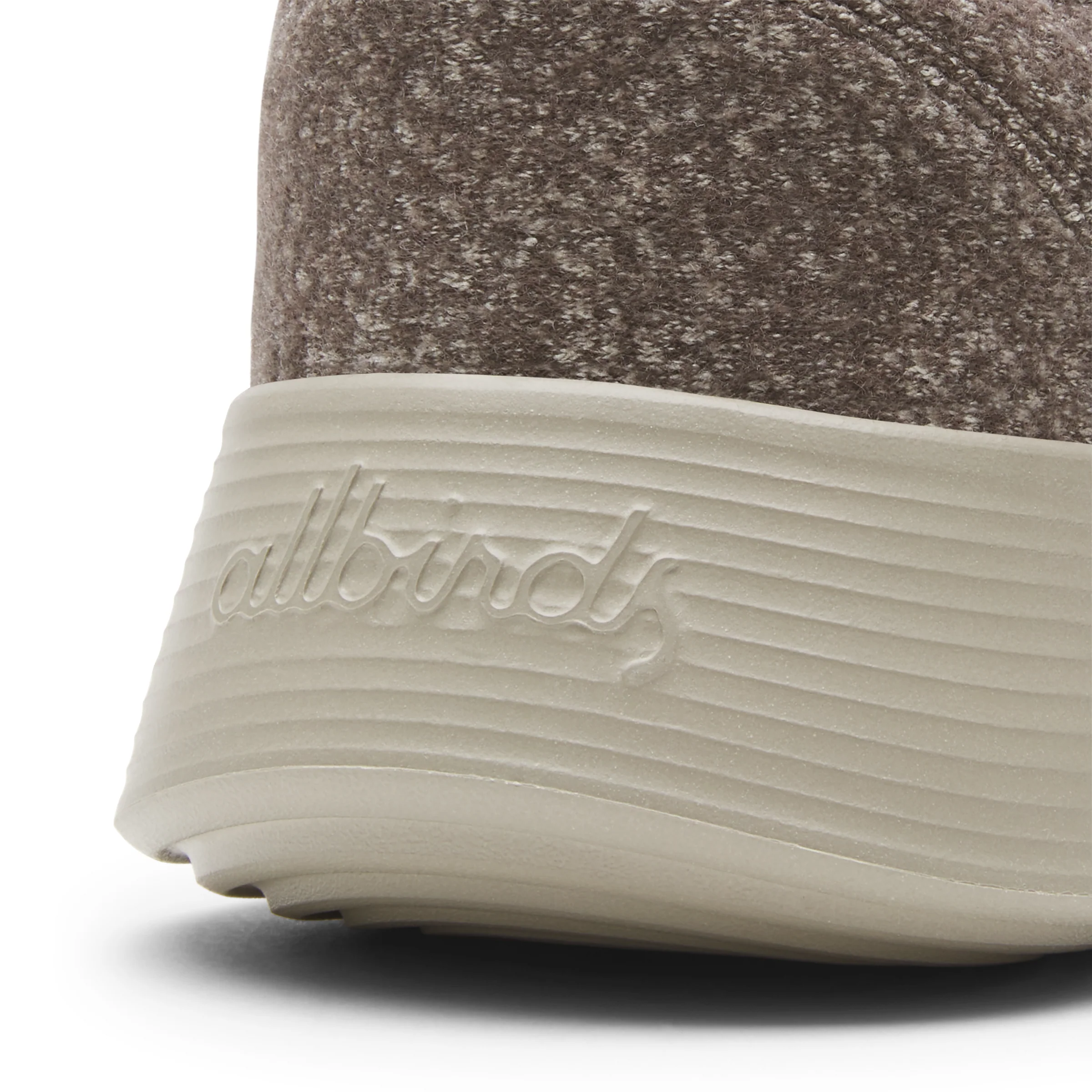 MENS WOOL RUNNER GO - RUSTIC BROWN (WTHRD GRY) - Image 5
