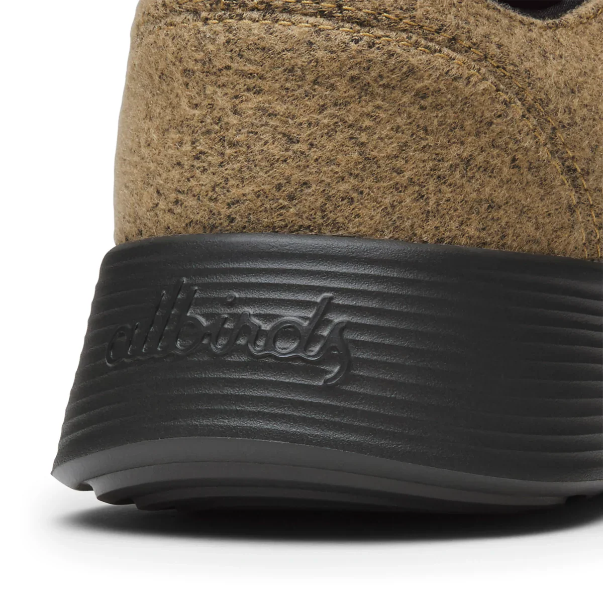 MENS WOOL RUNNER GO - STONY BEIGE (DARK GREY) - Image 7