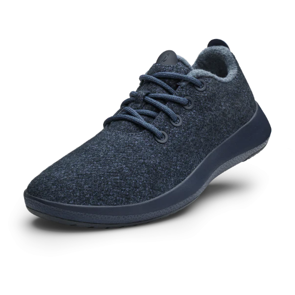MENS WOOL RUNNER MIZZLES - SAVANNA NIGHT (NAVY)