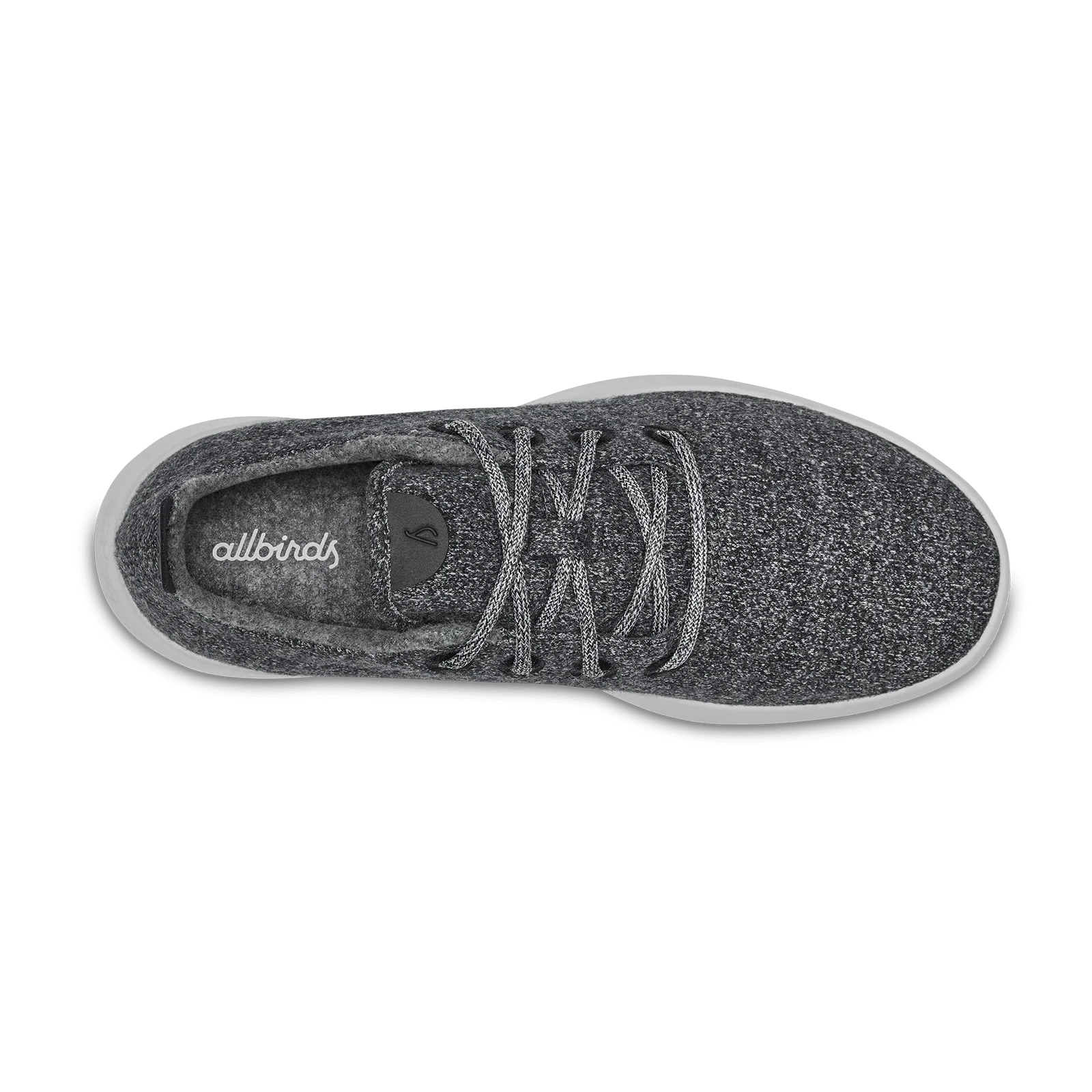 MENS WOOL RUNNER - NATURAL GREY (LIGHT GREY) - Image 3